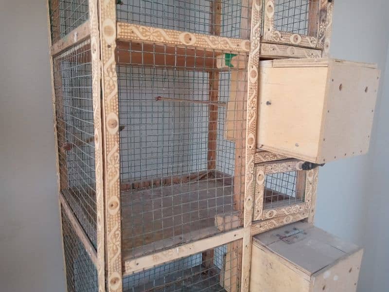 best wooden cage 5 floor 1