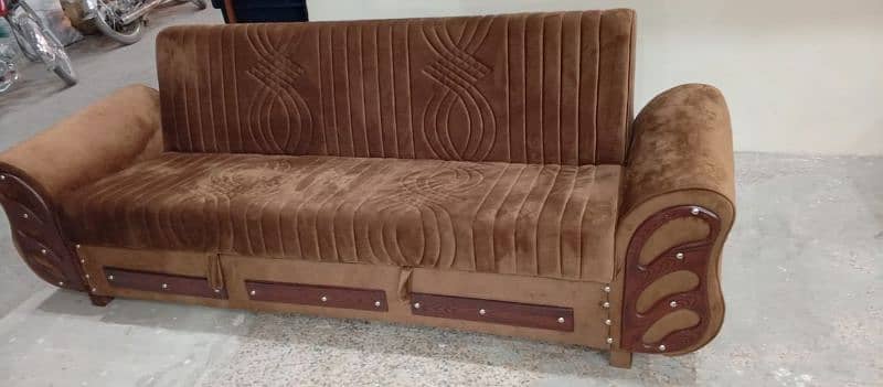 wooden sofa cum bed available for sale in wholesale price 6