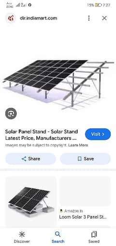 solar panel stand / L2 solar panels stand / solar panels stand L3 0