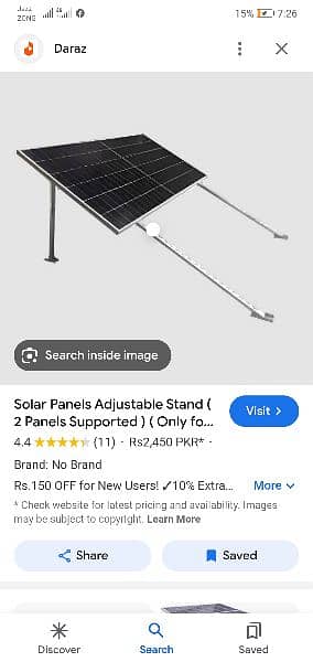 solar stand L1, L2, L3, L4  |  Solar Panels Stand 12,14,16 GUAGE 10