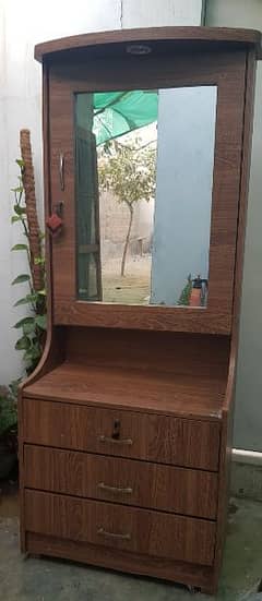 Dressing table with the mirror