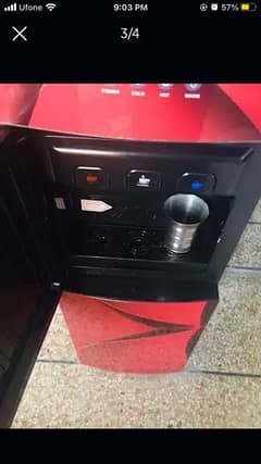 Nasgas dispenser with fridge