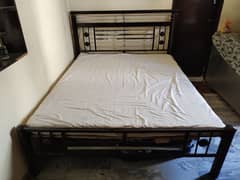 Double size iron bed for sale