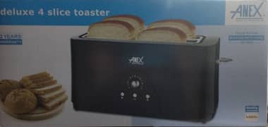 Anex 4 slice toaster AG-3020