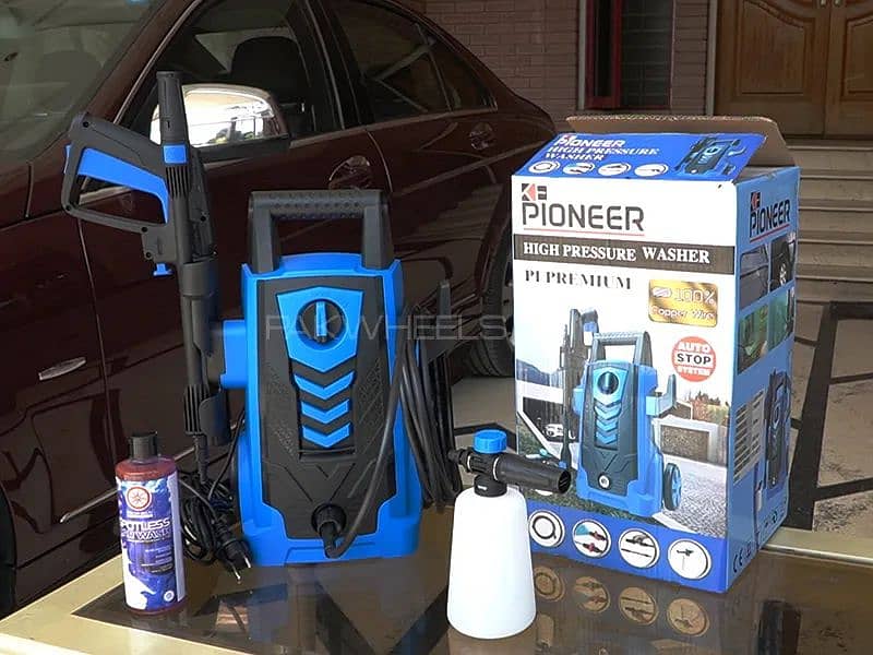 Pioneer P1 Premium High Pressure Washer With Free PakWheels 4