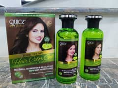 Quick shine hair color gel