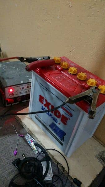 Exide solar 50 battery bilkul ok hai warranty tak dunga 5