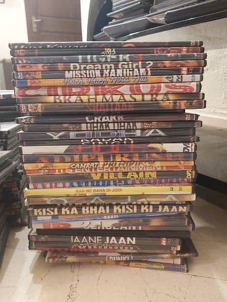 DVDs of last 15 years and latest 7