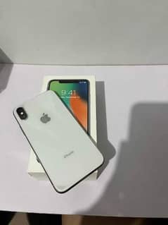 iPhone x pta approved 256GB whatsapp number 0336-2457552