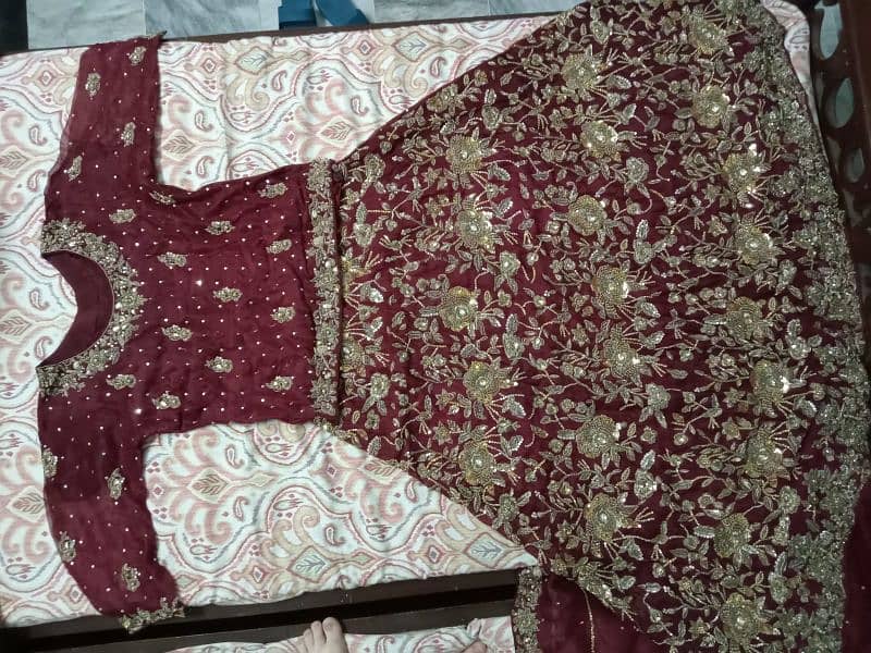 baharat and walima bridal suit for sale 4