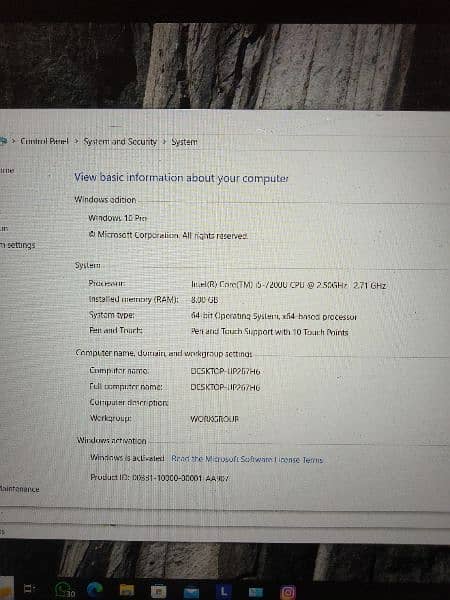 Lenovo Yoga 720 (Stylish) i5 7th gen 8