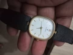 beautiful  Titan date time quartz watch Model whats app 03071138819