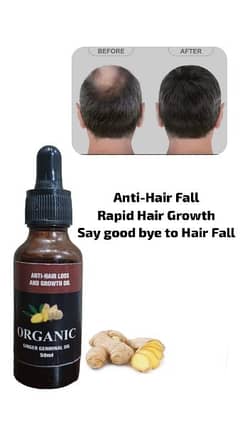 Organic Magic 100 percent Anti-Hair Fall and Growth Oil