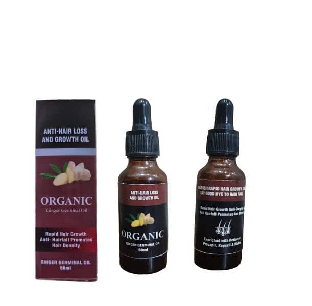 Organic Magic 100 percent Anti-Hair Fall and Growth Oil 2