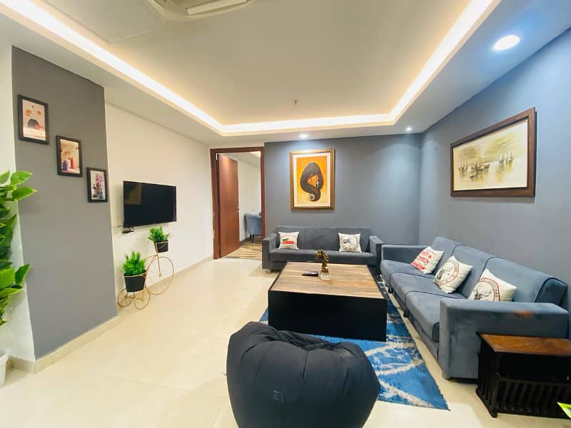 Luxury one bed Apartment in Penta Square DHA Lahore 7