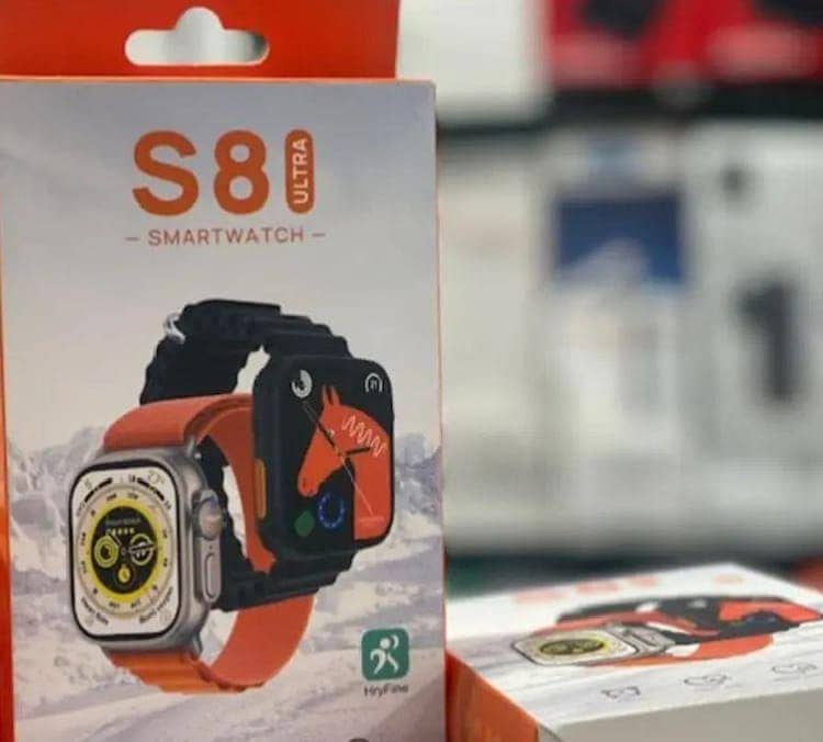 S8 Ultra Smart Watch, Orange 0