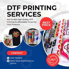 DTF roll to roll printing