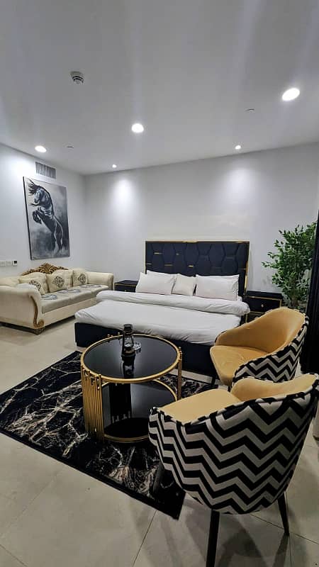 Luxury Studio Apartment in Penta Square DHA Lahor 10