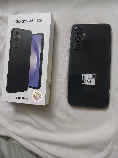 Samsung a54 5g 3 months used 8/256gb 8