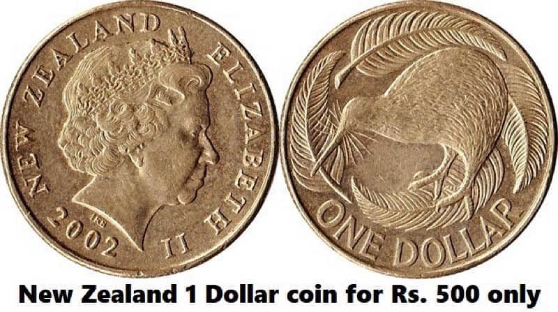 10 Different Dollar Coins of 10 Different Countries (USA, NZ, Canada+) 10