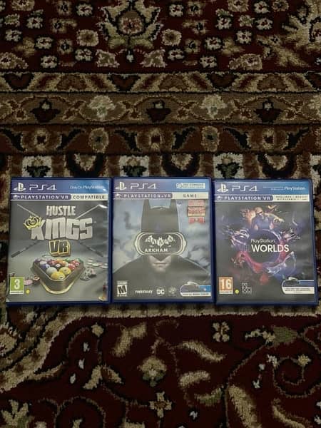 PSVR1 WITH 3 GAMES NEGOTIABLE. serious offer only 3
