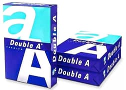 Double A Paper A4 Size 80 GM (500 Sheets) 10 Rims Available