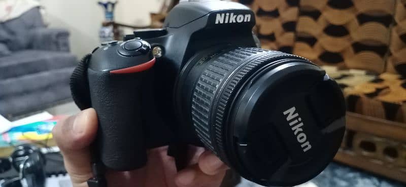 NIKON D3500 with 18-55mm kit lens in neat condition for sale 3