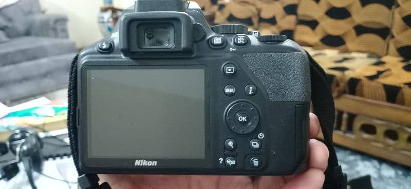 NIKON D3500 with 18-55mm kit lens in neat condition for sale 4