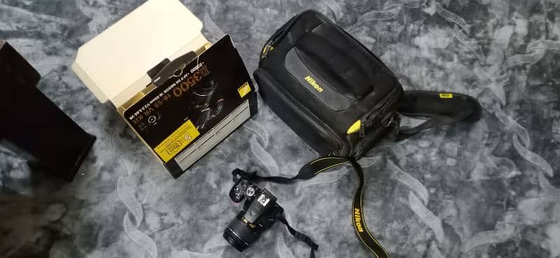 NIKON D3500 with 18-55mm kit lens in neat condition for sale 6