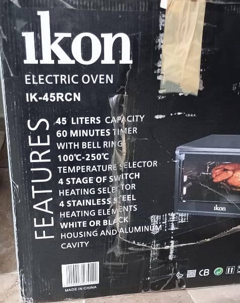 iKon electric oven 3