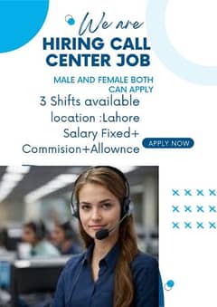 Call center job urdu and English