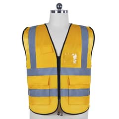 Road Worker Mesh Labour Safety Vest with reflector shin excellent