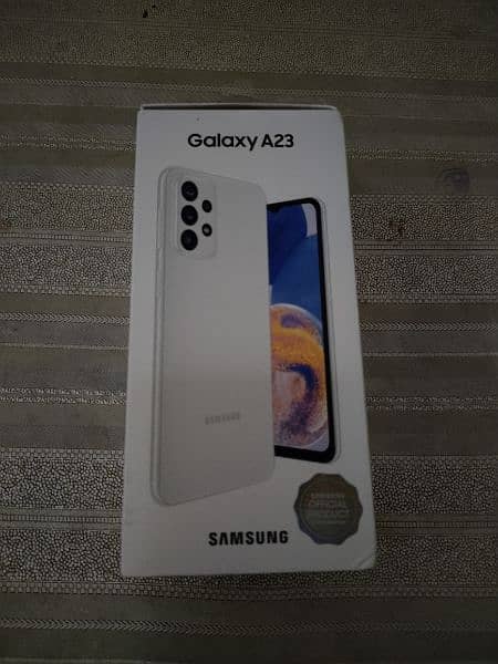Samsung a23 6/128gb white colour 4