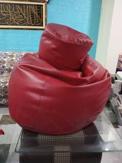 Bean bag with foot rest xxl size