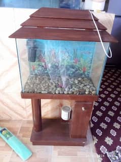 50 liter fish aquarium with trolley