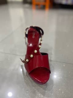 Brand new high heel sandles from Metro in size 39