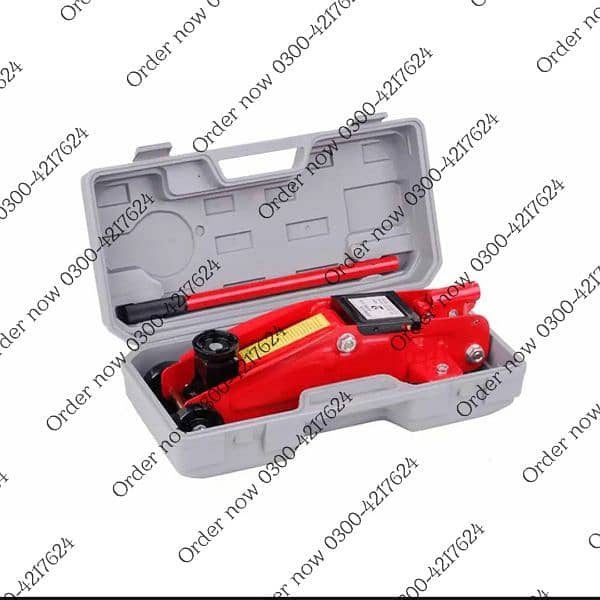 Hydraulic Trolley Jack 2 Ton With Briefcase - 2 Ton Floor Jack | 9