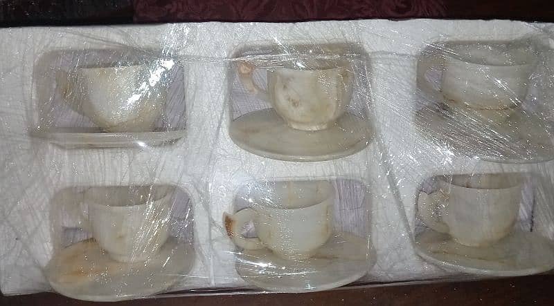 original marble glass/cup for jahaiz gift 1