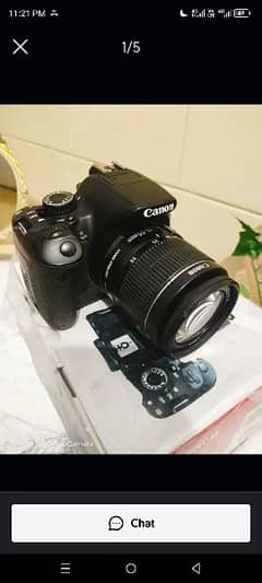 650d DSLR camera 18-55 lens