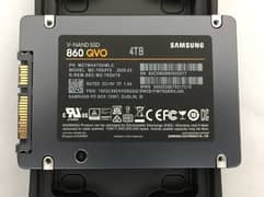 Samsung 860 QVO SSD 4TB - 2.5 Inch SATA SSD with V-NAND Technology