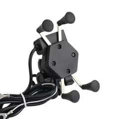 bike mobile holder under with Charger (Fast Charging) X-Grip