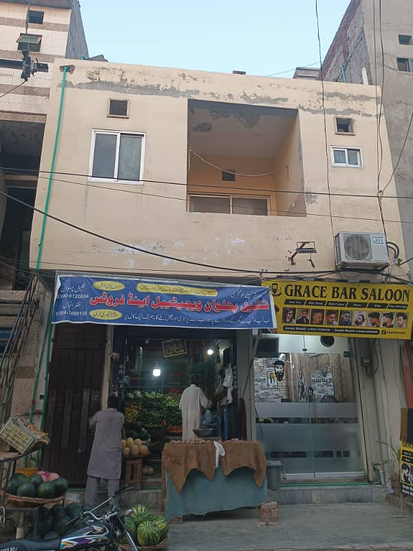 2 Marla upper portion 1 bed For rent available in shadab colony main ferozepur road Lahore near nishter Bazar Metro bus stop Noor hospital 6
