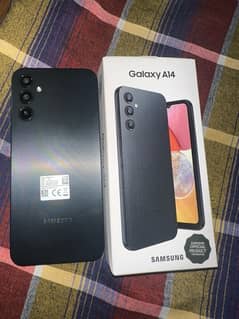 samsung galaxy A14 only box open 1 day used