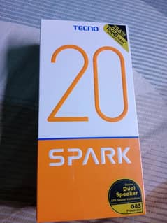 Techno spark 20  16gb 256gb box pack