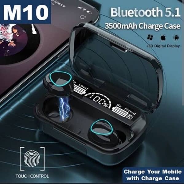 M10 earbuds 2