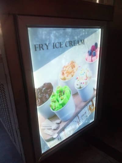 ice cream rolls machine for urgent sale