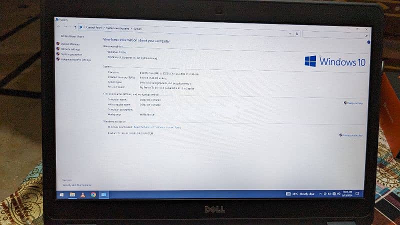 dell latitude e5450 5th gen core i5 7