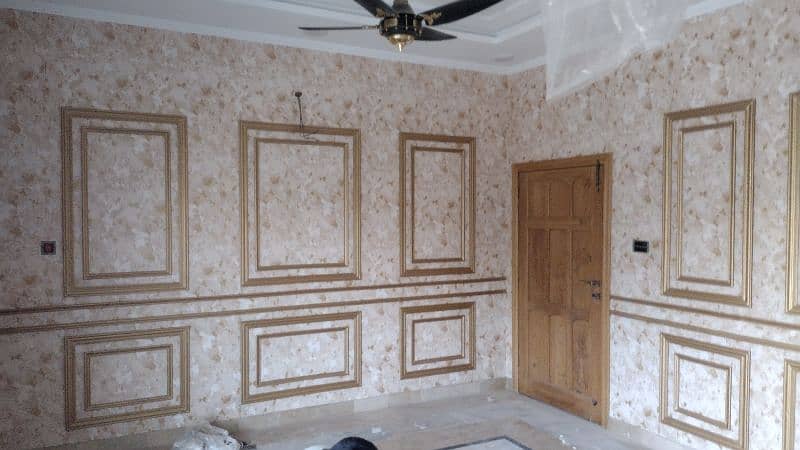 Wooden flooring,Window Blinds,wallpaper,PVC Paneling, Ceiling etc. 2