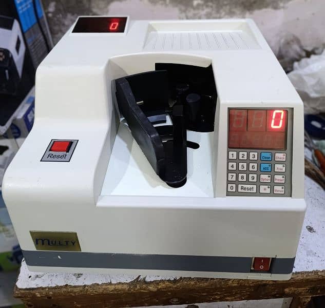 Cash Counting Machine, note currency Mix counting, Fake Detection SM 12