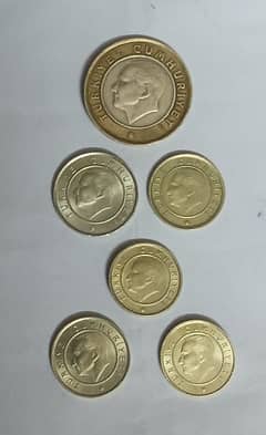 Turkish Lira (Coins) for sale 0